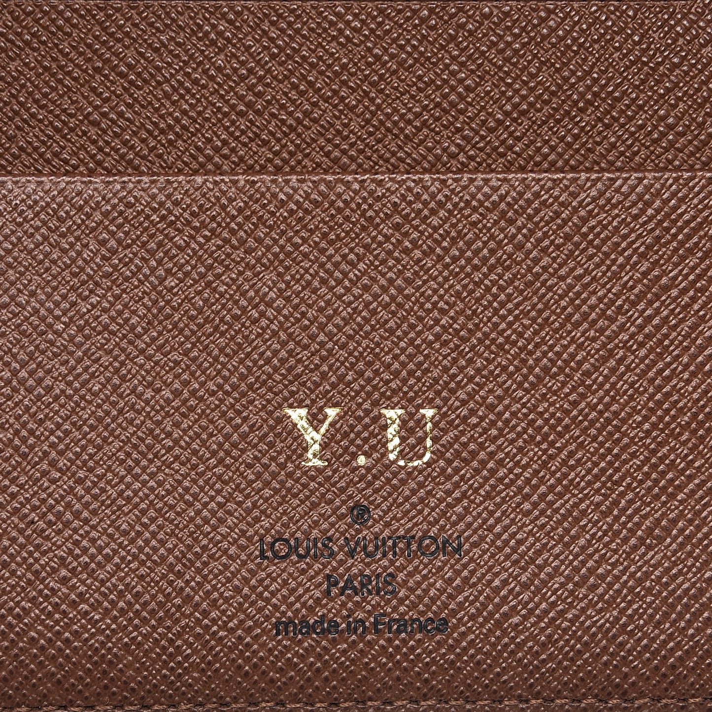 Monogram Medium Ring Agenda Cover