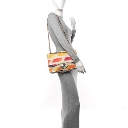 Chanel Canvas Jumbo Colorama Flap Multicolor 2 of 10