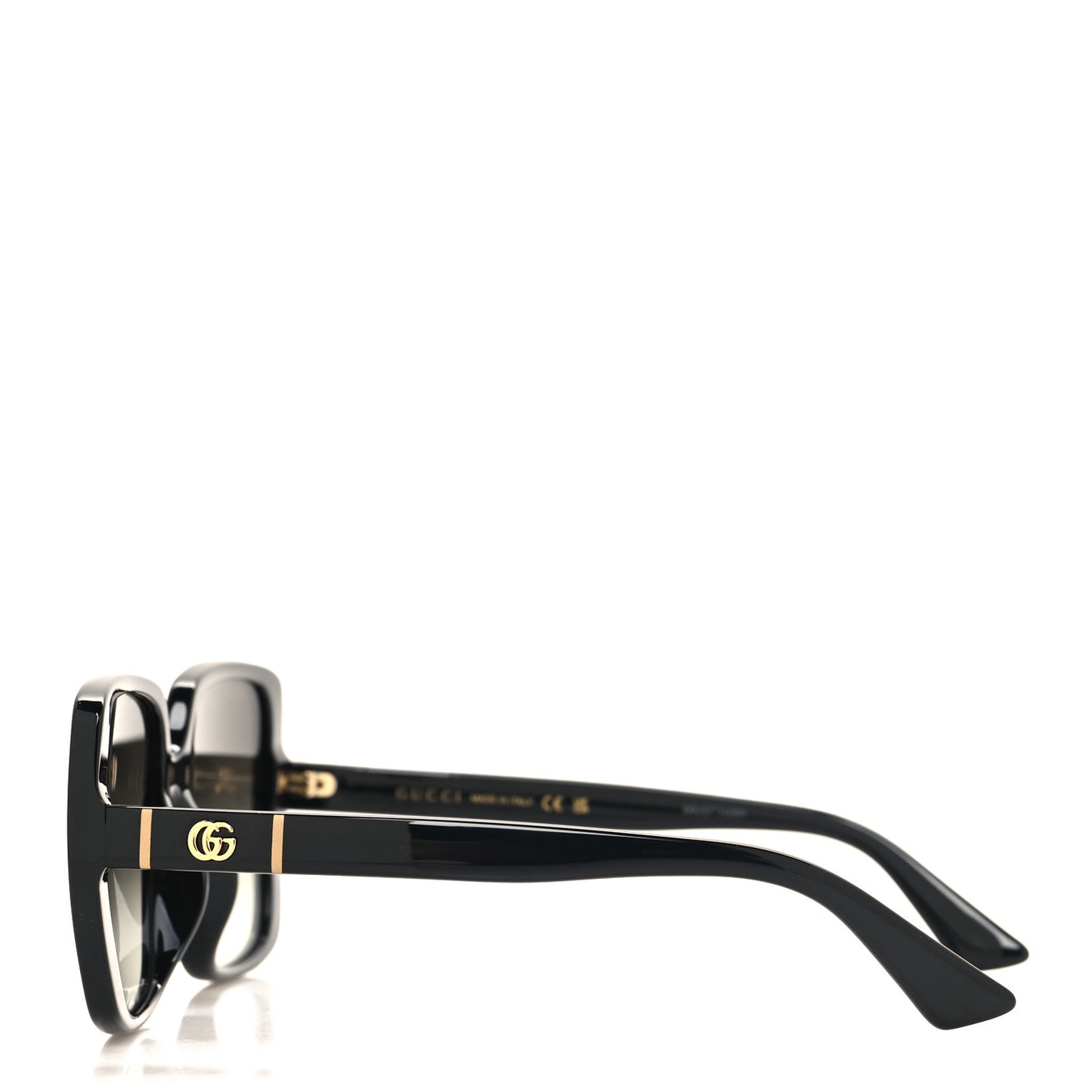Acetate Square Frame GG0632SA Sunglasses Black