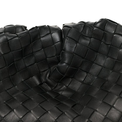 Bottega Veneta Nappa Maxi Intrecciato The Pouch Oversized Clutch Black 9 of 11