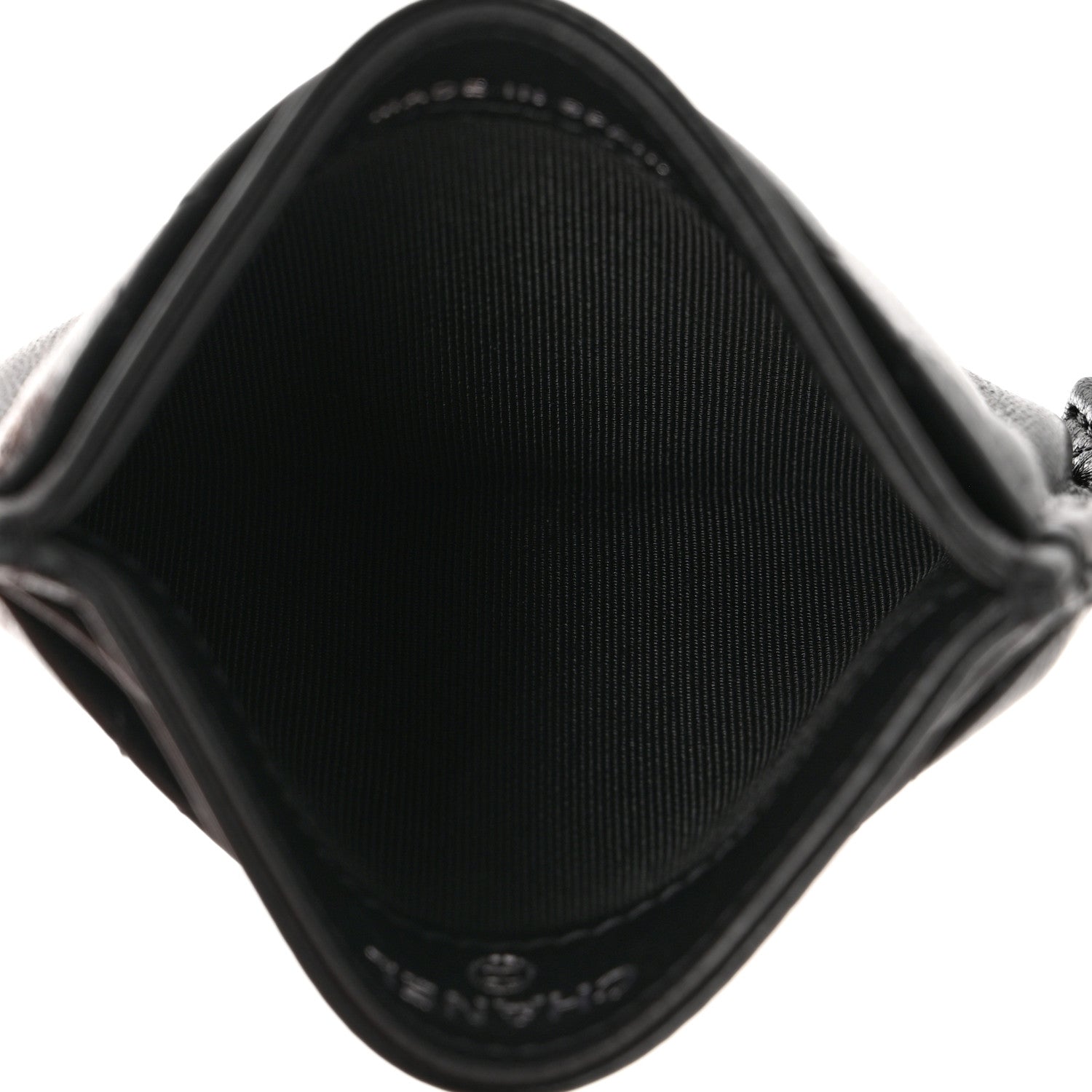 Chanel Lambskin Quilted Card Holder So Black 5 of 8