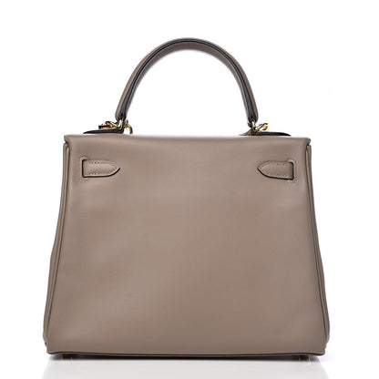 Hermes Swift Kelly Retourne 25 Gris Asphalte 26 of 38