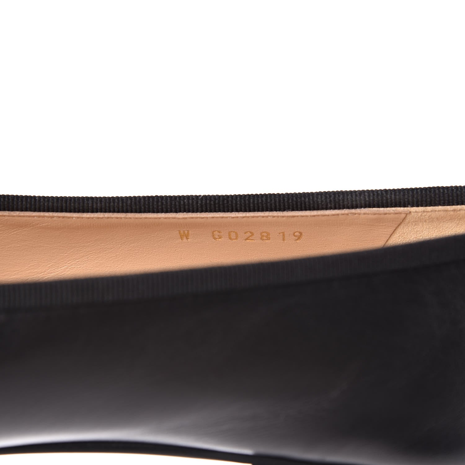 Chanel Lambskin Patent CC Cap Toe Ballerina Flats 39.5 Black 8 of 9