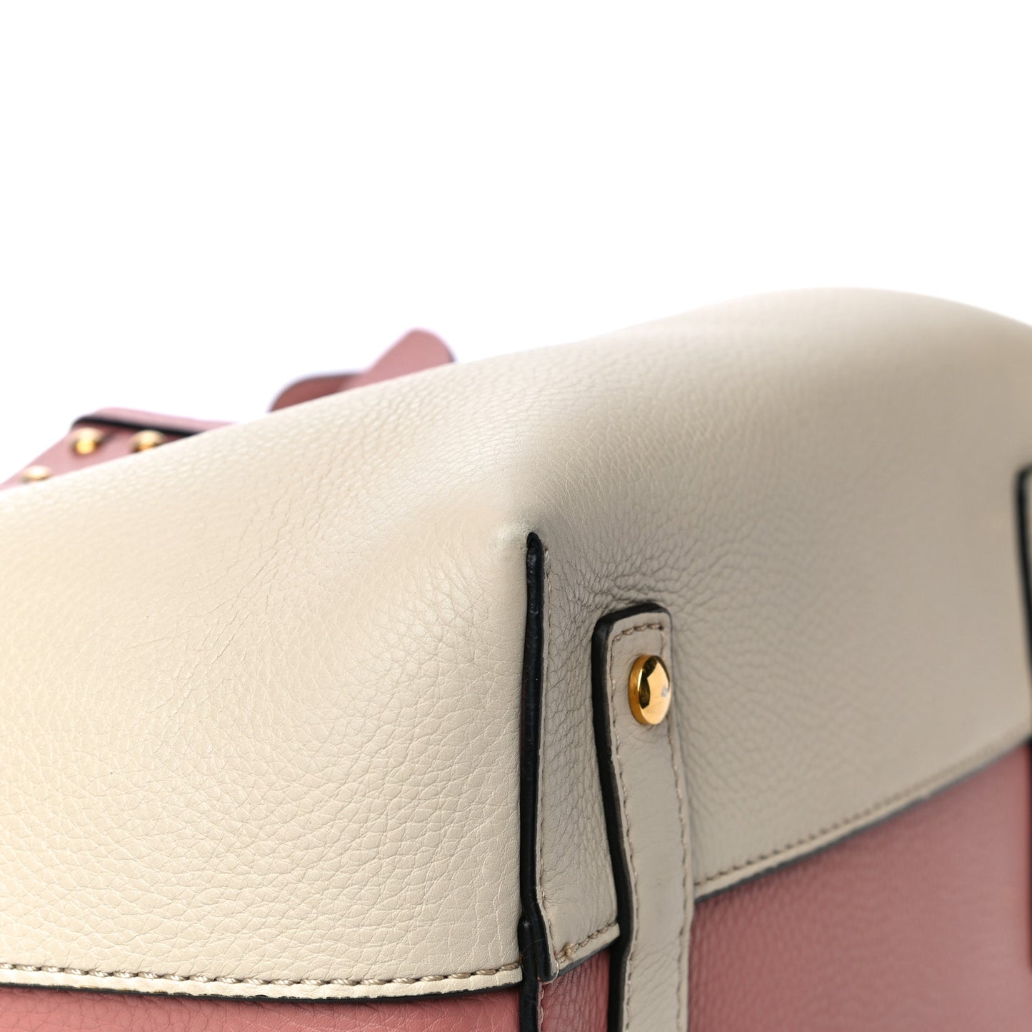 Marais Calfskin Small Belt Bag Limestone Dusty Rose