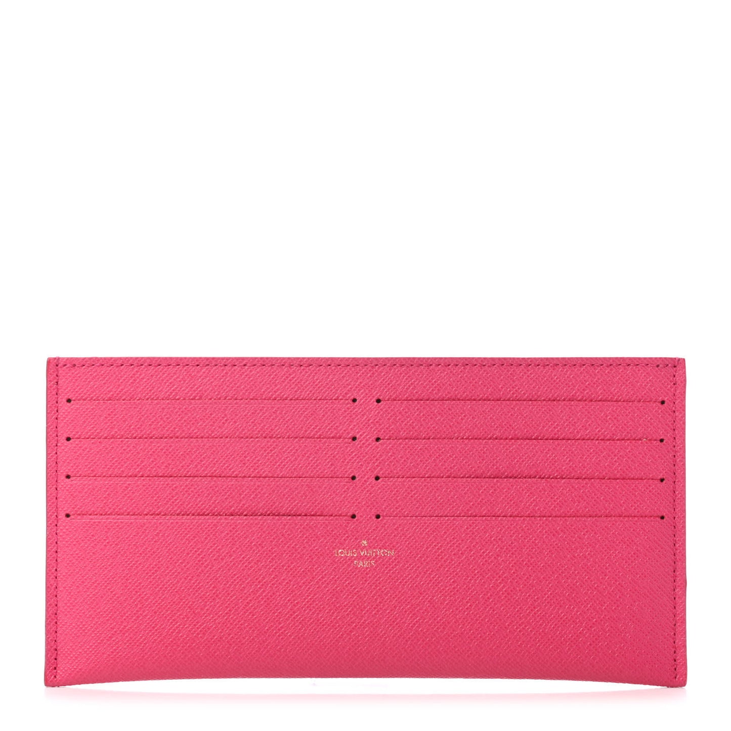 Calfskin Felicie Card Holder Insert Pink