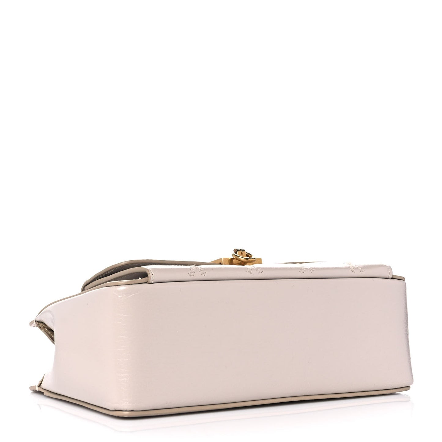 Goatskin Diamond Quilted Pocket Crossbody Natural