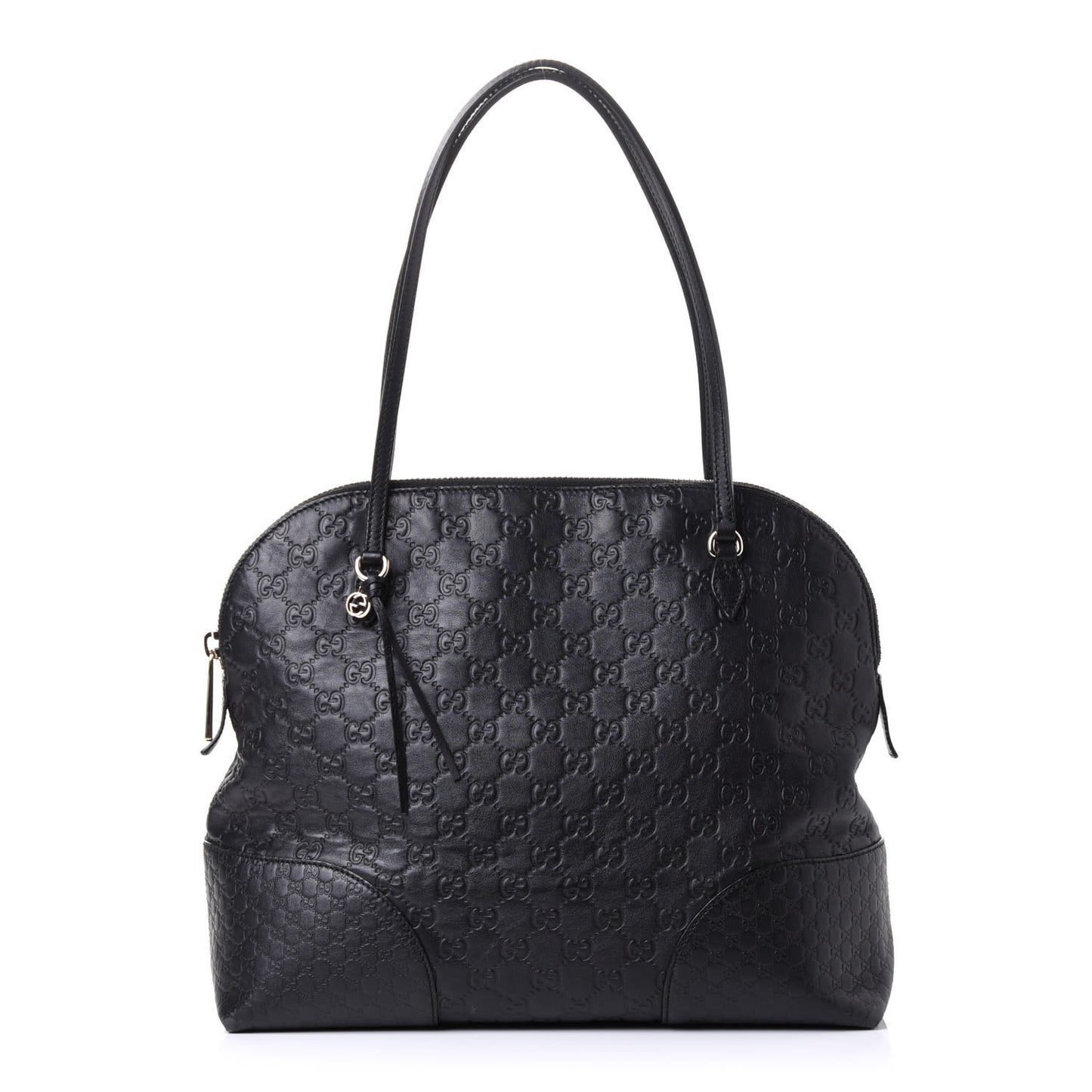 Guccissima Medium Bree Shoulder Bag Black