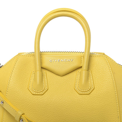 Givenchy Sugar Goatskin Mini Antigona Yellow 16 of 17