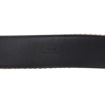 Fendi Ribbon Vitello Century FF 1974 Belt 95 38 Fango Moro 7 of 7