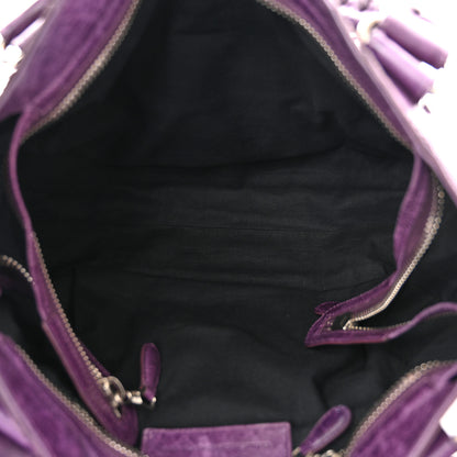 Balenciaga Agneau Giant 21 Silver Hardware City Raisin 5 of 13