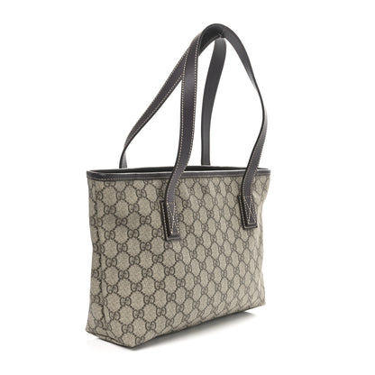 Gucci GG Supreme Monogram Small Joy Tote Dark Brown 3 of 10