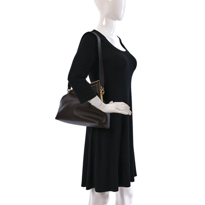 Fendi Shiny Nappa Medium Fendi First Ebano 2 of 9
