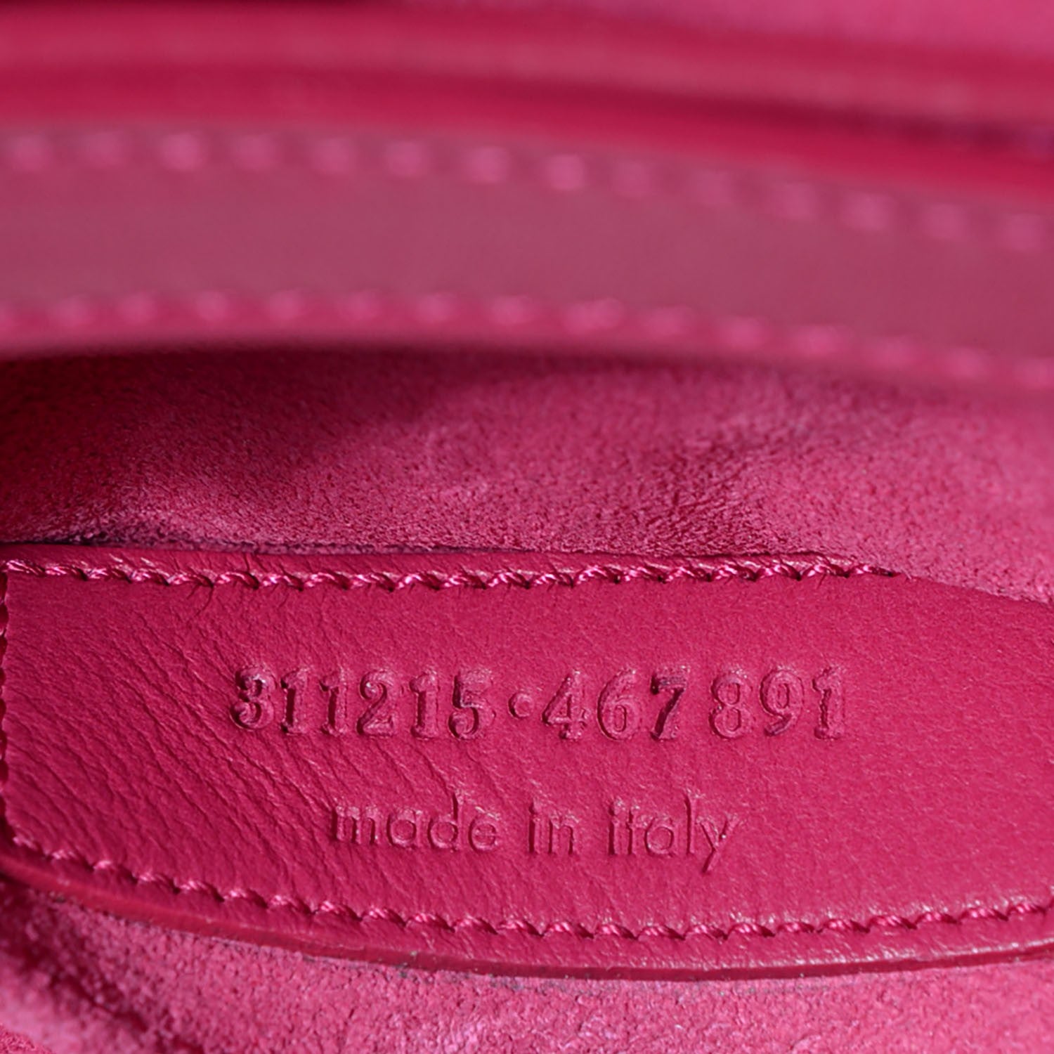 Saint Laurent Calfskin Small Classic Y Satchel Fuchsia 8 of 8