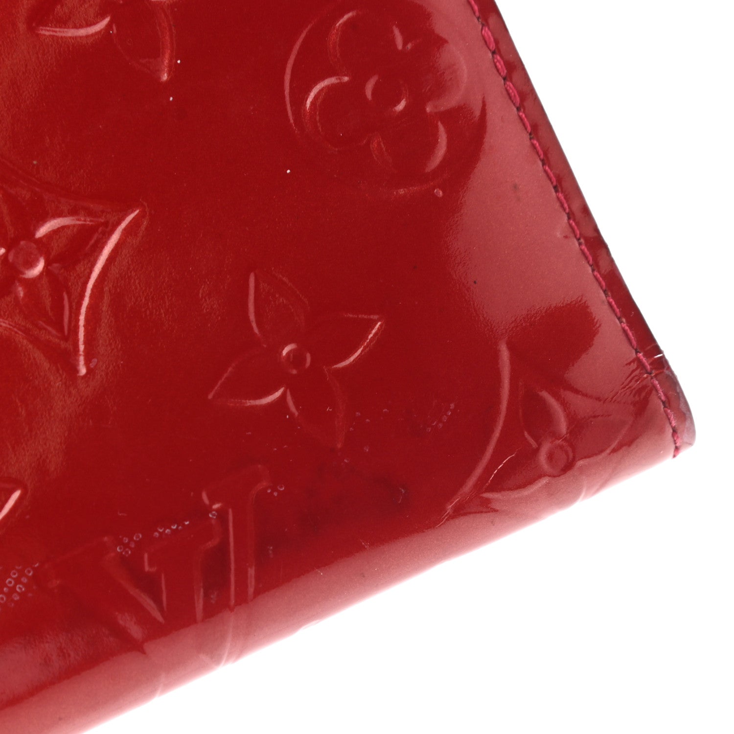 Louis Vuitton Vernis Porte Tresor International Wallet Pomme D'Amour 14 of 15
