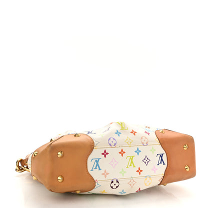 Louis Vuitton Monogram Multicolor Judy MM White 4 of 9