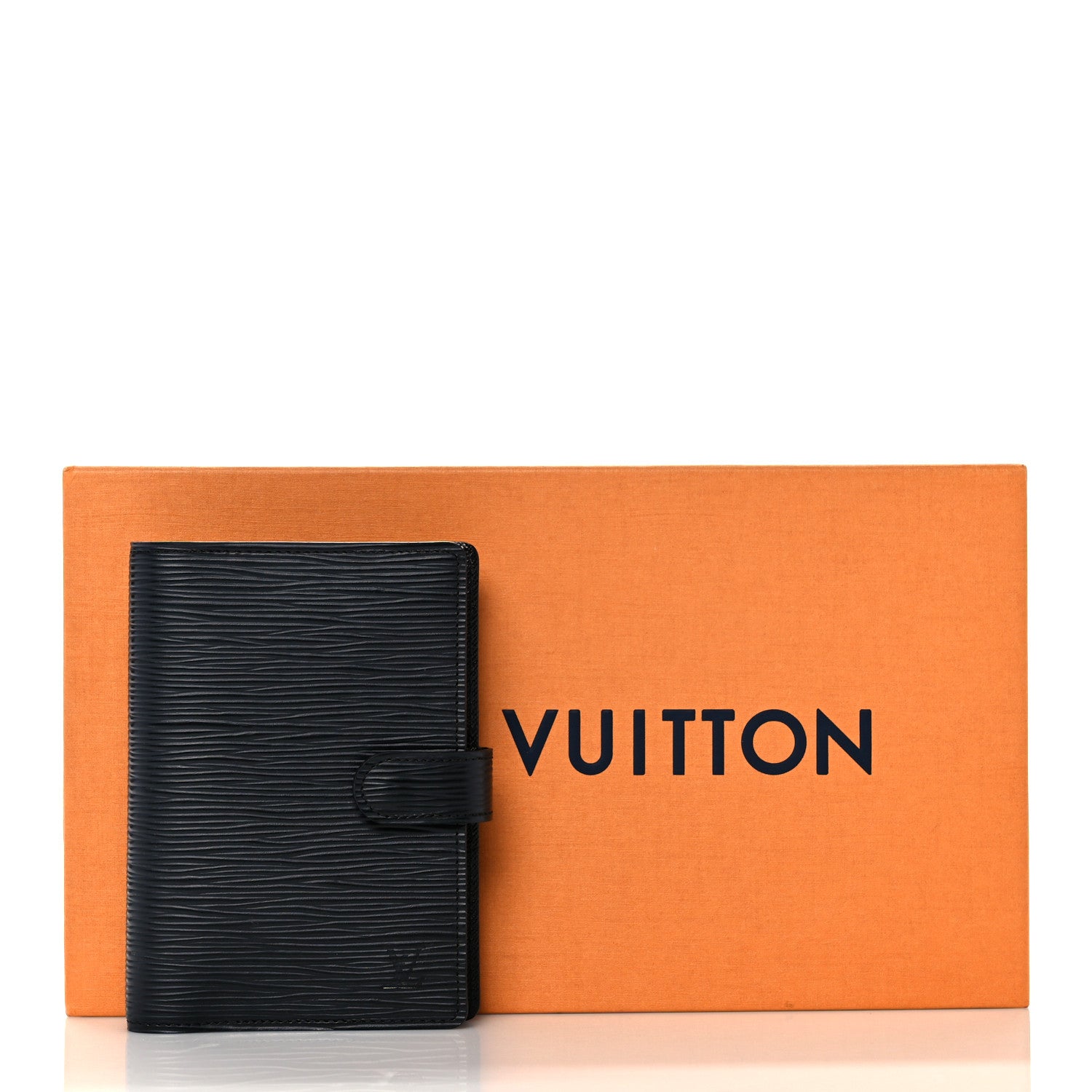 Louis Vuitton Epi Small Ring Agenda Cover Black 8 of 8