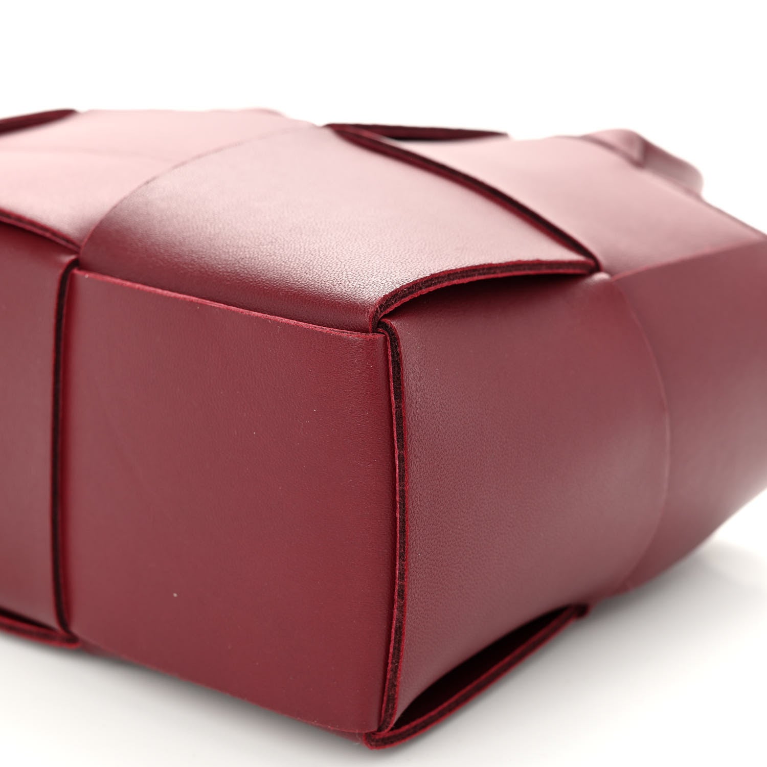 Bottega Veneta Nappa Maxi Intreccio Mini Arco Tote Barolo 10 of 10