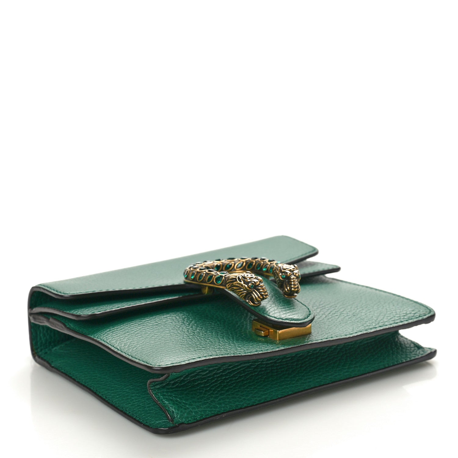 Gucci Calfskin Mini Dionysus Shoulder Bag Emerald 4 of 11