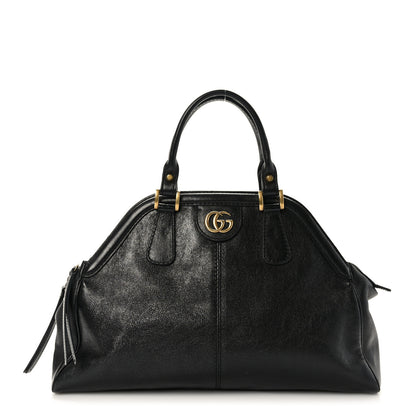 Gucci Calfskin Medium Re(Belle) Top Handle Bag Black 1 of 9