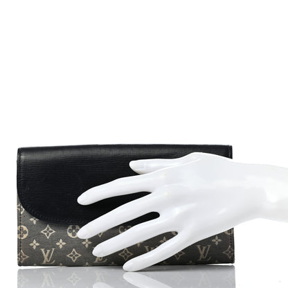 Louis Vuitton Mini Lin Wallet Navy 2 of 10