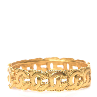 Chanel CC Bangle Gold 1 of 5