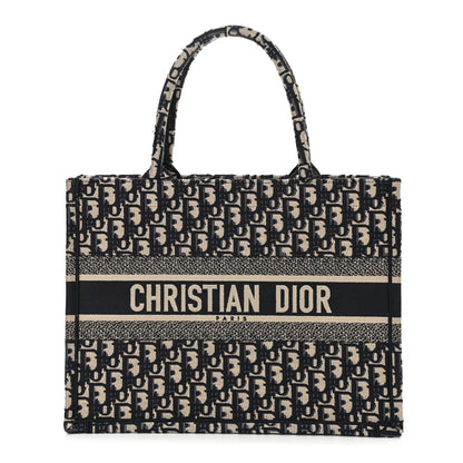 Christian Dior Oblique Medium Book Tote Blue Multicolor 1 of 14
