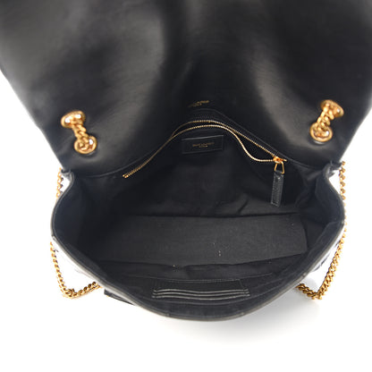 Saint Laurent Lambskin Patchwork Monogram Large Jamie Black 4 of 15