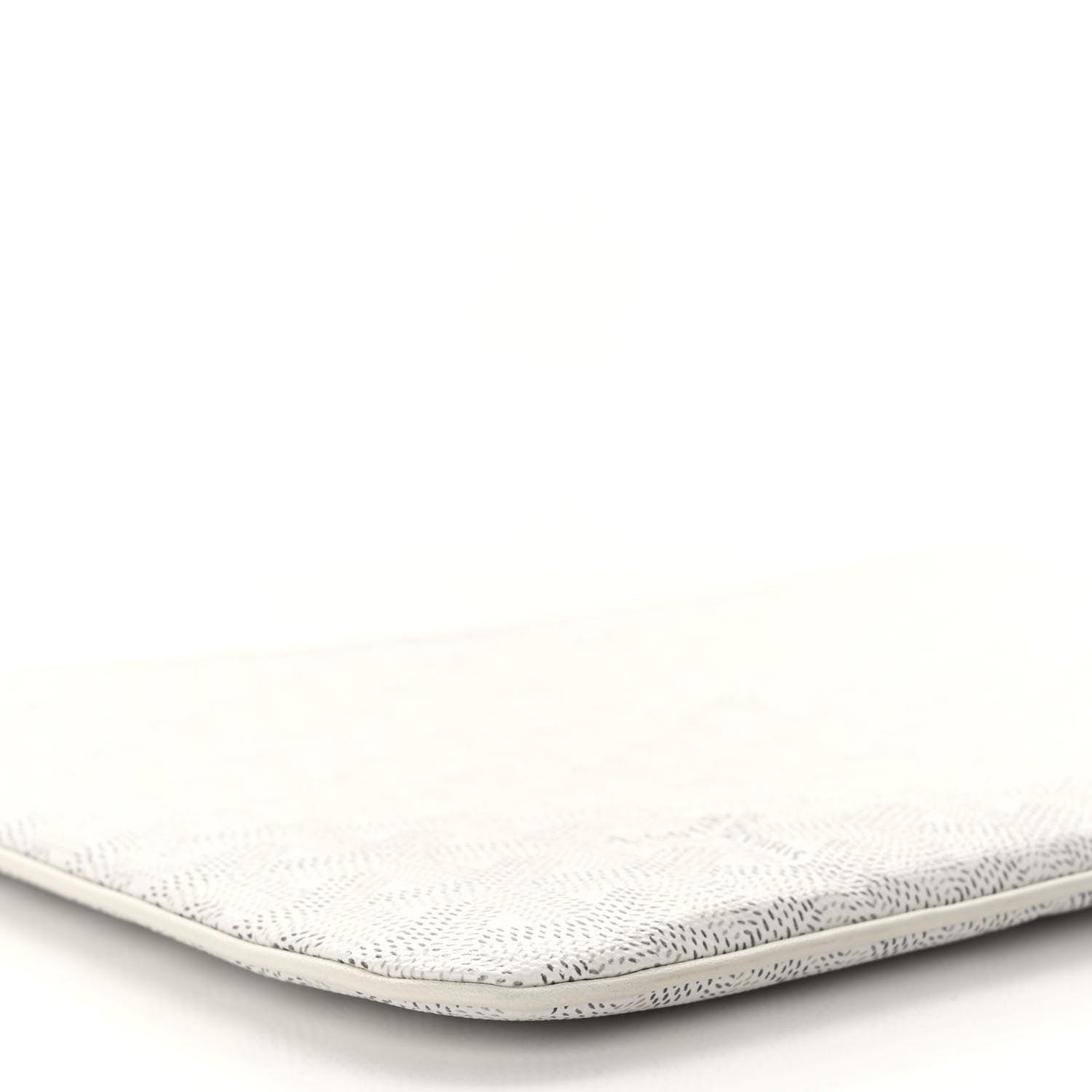 Goyard Goyardine Senat Pochette MM White 8 of 10