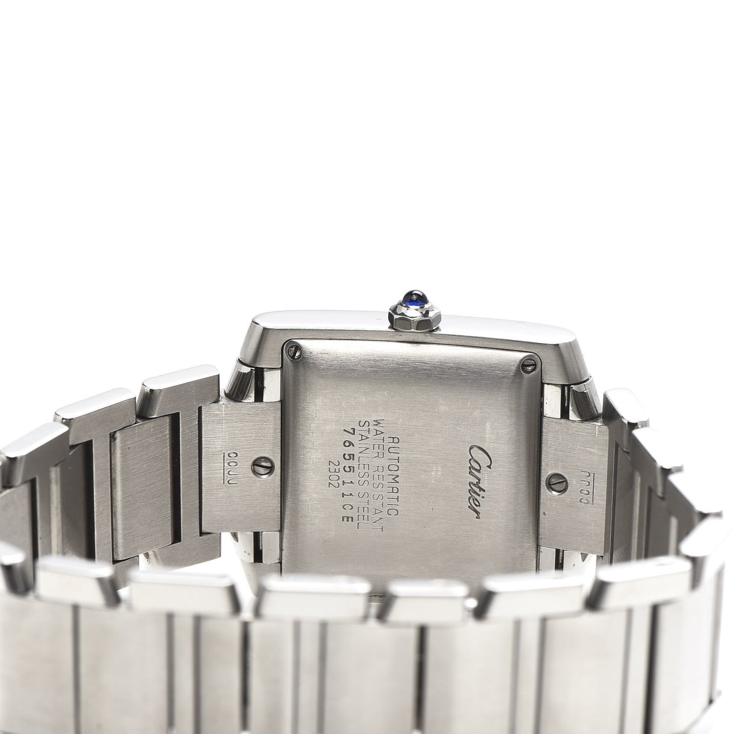Stainless Steel 28mm Tank Francaise Automatic Watch