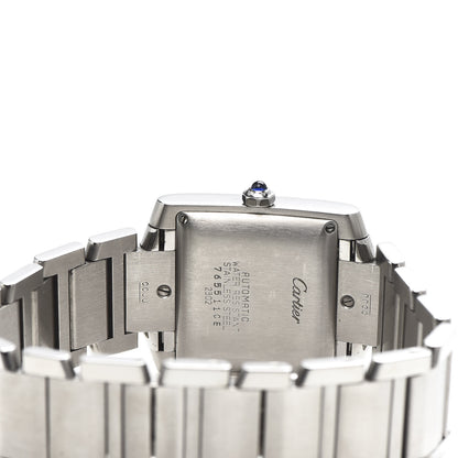 Cartier Stainless Steel 28mm Tank Francaise Automatic Watch 5 of 6