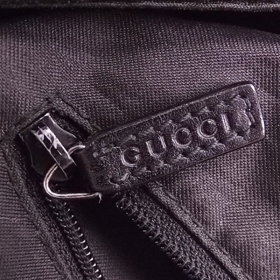 Suede Monogram Hobo Black
