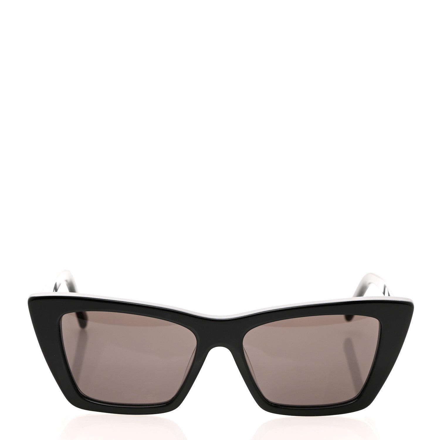 Saint Laurent Acetate Mica Cat Eye Sunglasses SL 276 Black 2 of 9
