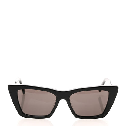 Saint Laurent Acetate Mica Cat Eye Sunglasses SL 276 Black 2 of 9