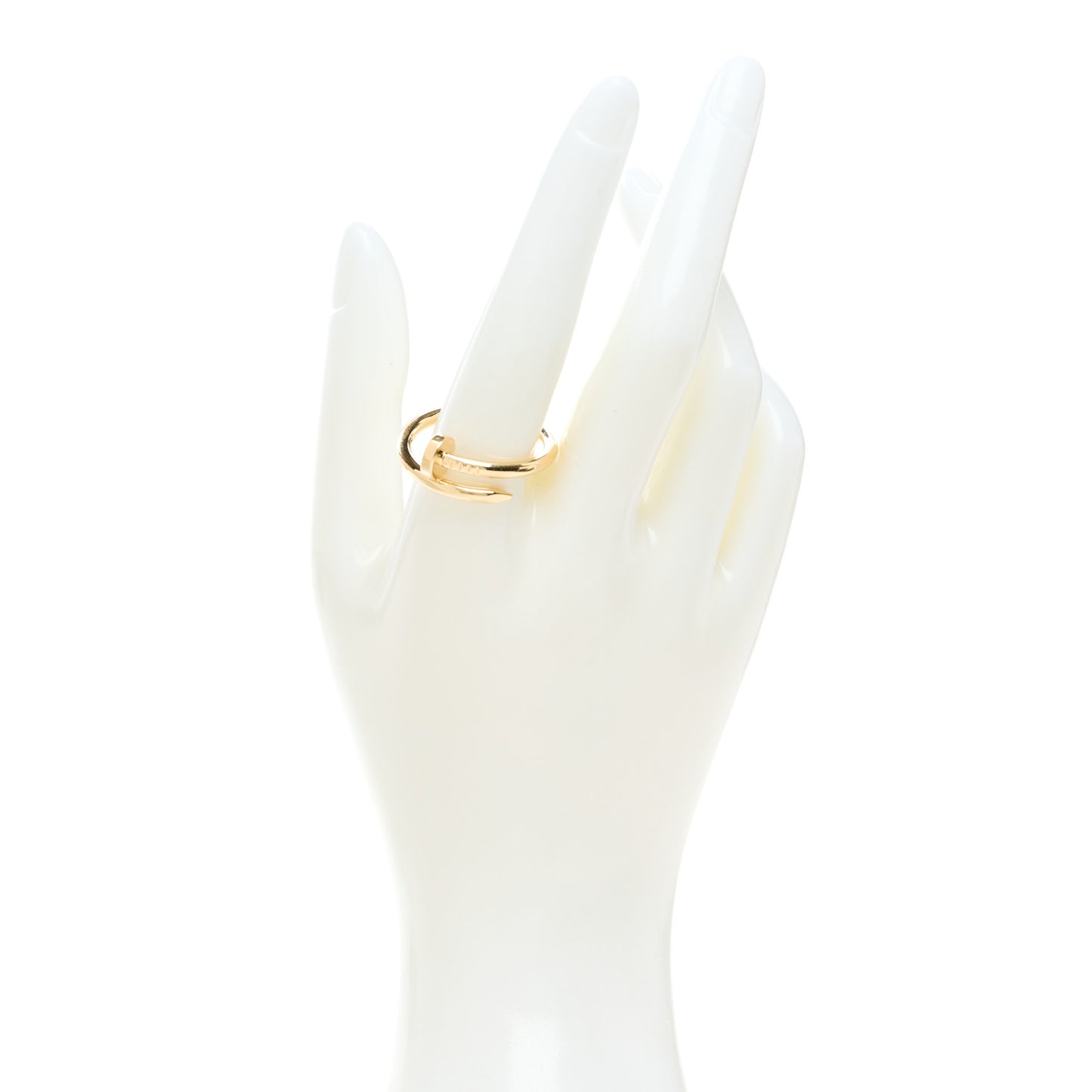 18K Yellow Gold Juste Un Clou Ring 64 10.75
