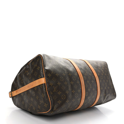 Louis Vuitton Monogram Keepall Bandouliere 55 3 of 12