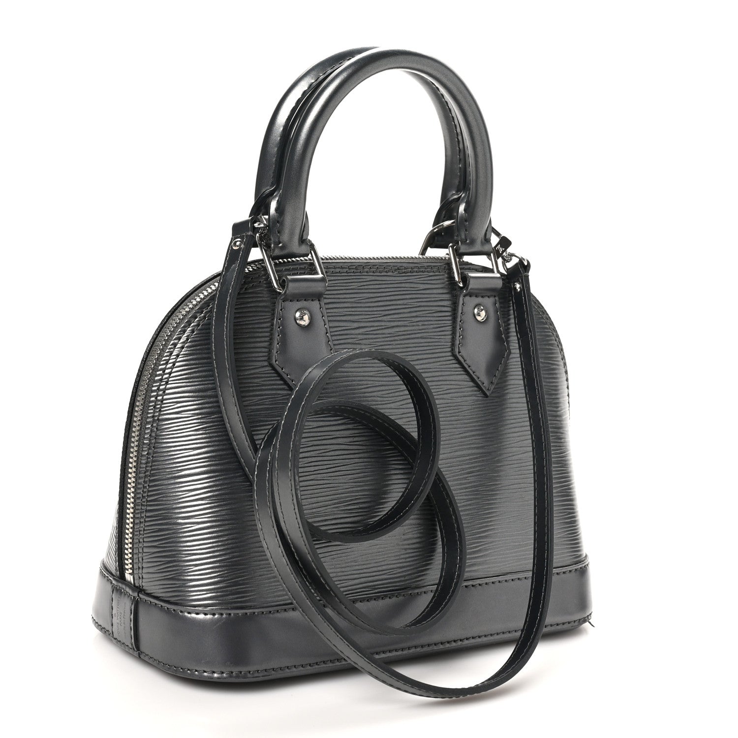 Louis Vuitton Epi Alma BB Anthracite Nacre 3 of 12