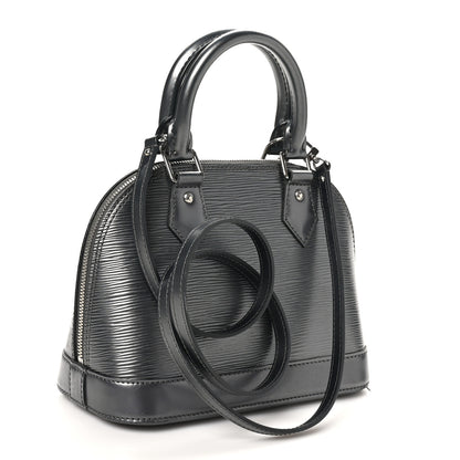 Louis Vuitton Epi Alma BB Anthracite Nacre 3 of 12