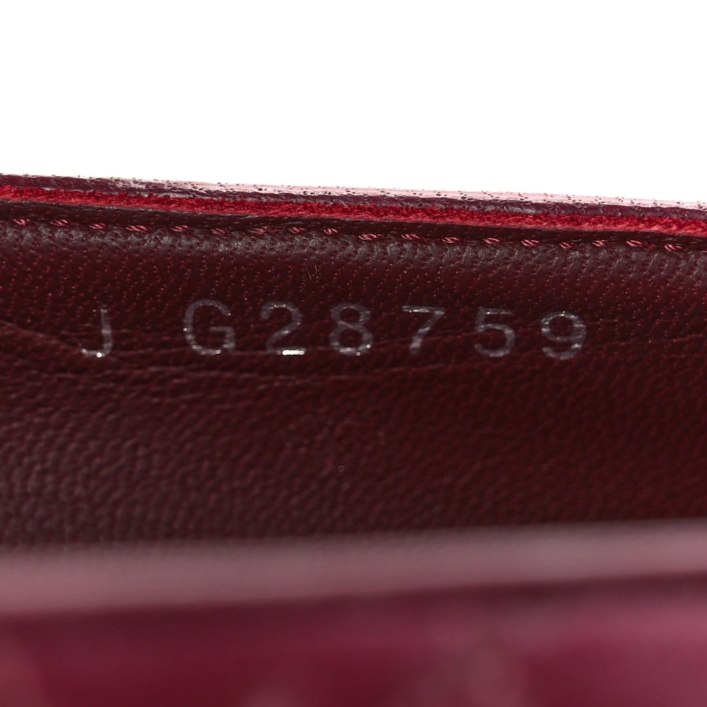Lambskin Quilted CC Cap Toe Pumps 36 Burgundy Black