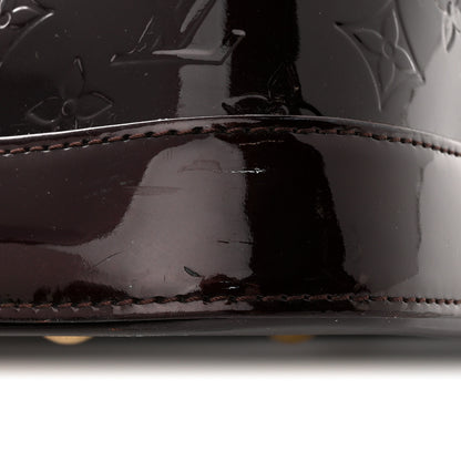Louis Vuitton Vernis Alma GM Amarante 16 of 16