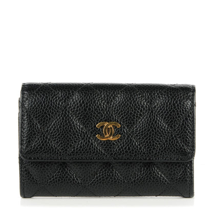 Chanel Caviar Quilted Card Holder Black 1 of 8