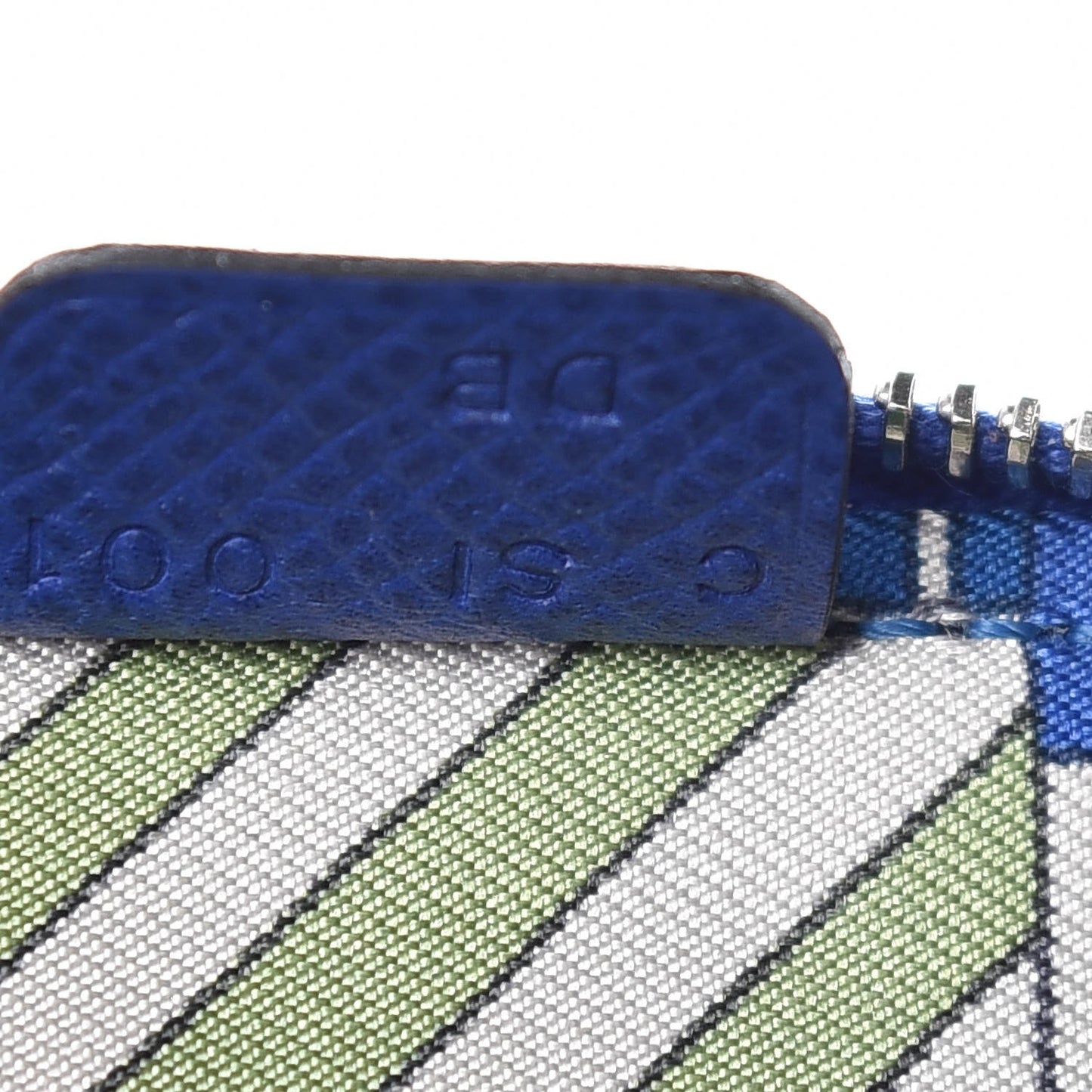 Epsom Silk'in Coin Purse Bleu Electrique