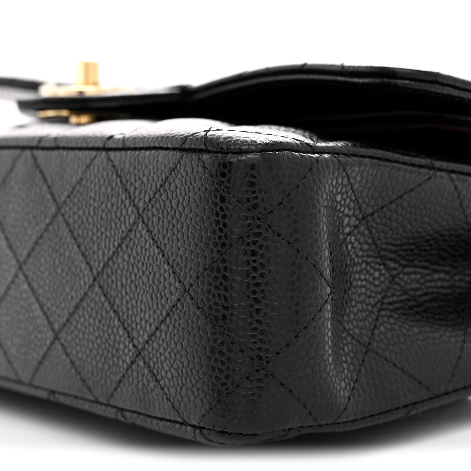 Chanel Caviar Quilted Medium Double Flap Black 10 of 10