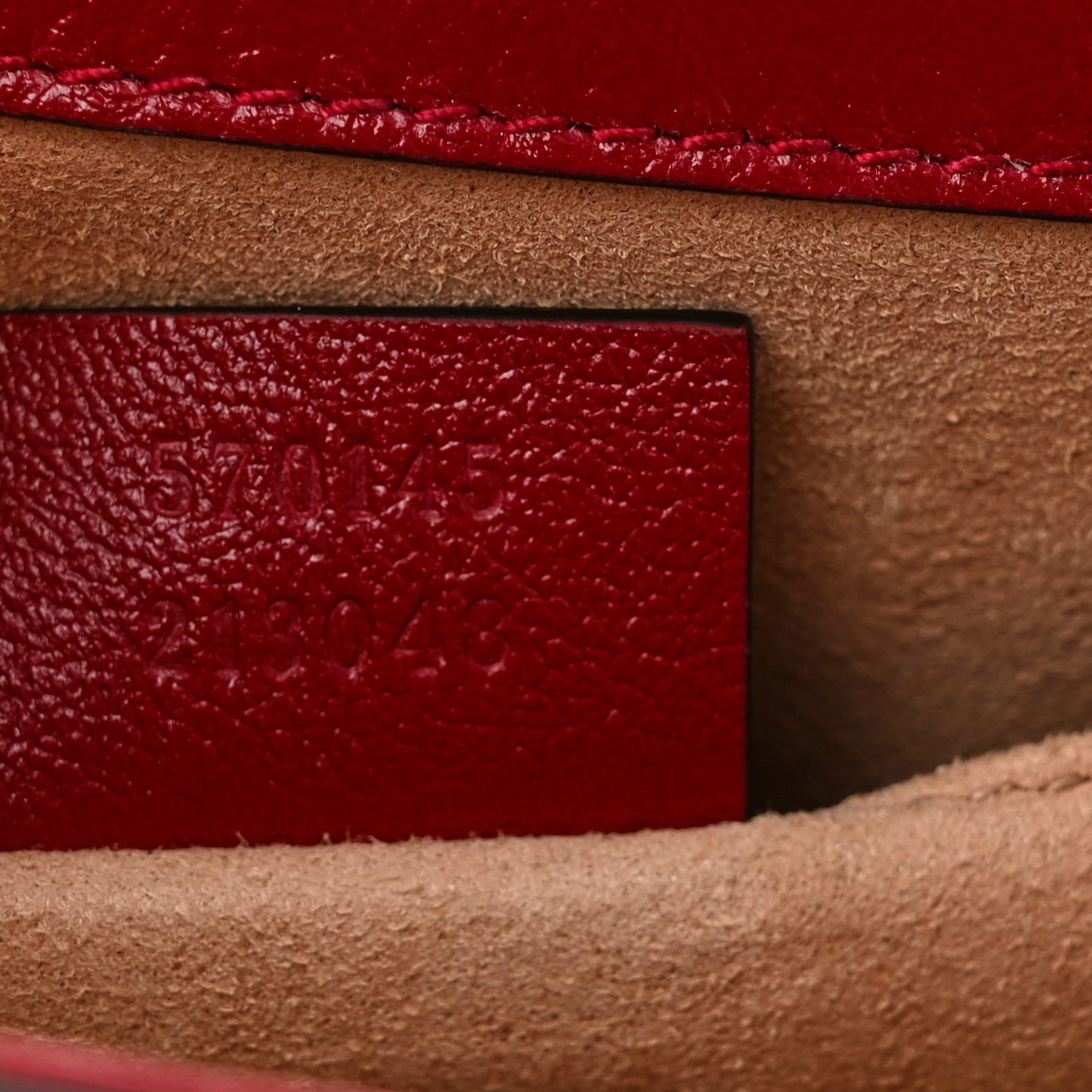 Textured Calfskin Web Rajah Slim Flap Shoulder Bag Romantic Cherry