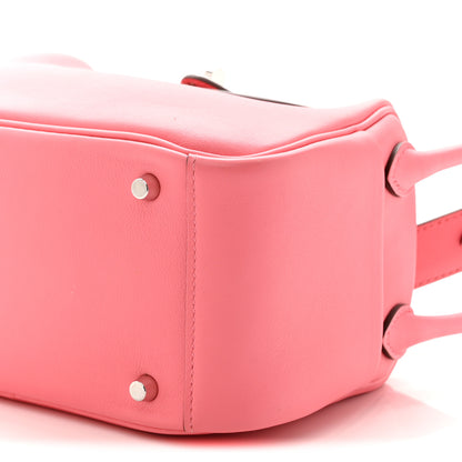 Hermes Swift Mini Lindy 20 Rose Ete 10 of 12