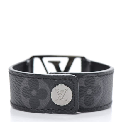 Louis Vuitton Monogram Eclipse Hockenheim Bracelet 19 3 of 6