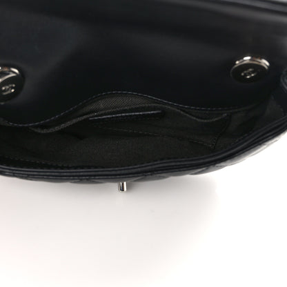 Chanel Calfskin Quilted CC Uniform Flap Belt Bag Black 5 of 12