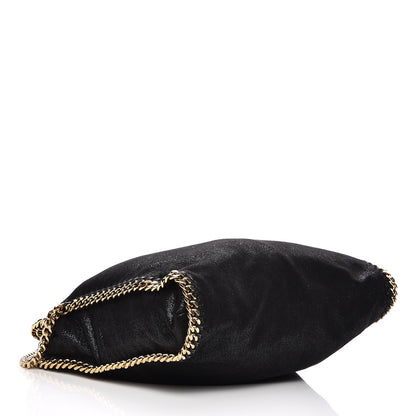 Stella McCartney Shaggy Deer Falabella Fold Over Tote Black 5 of 9