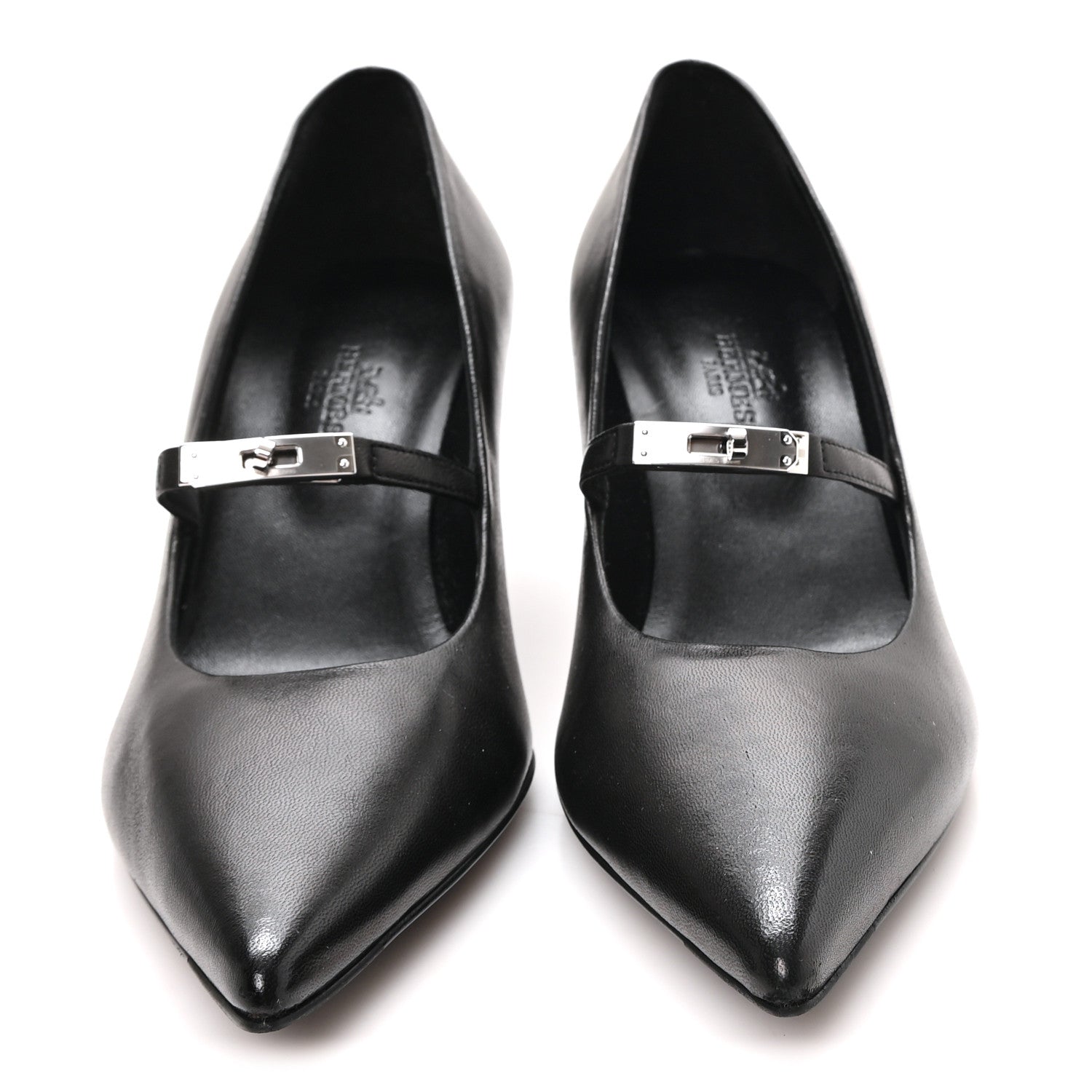 Hermes Nappa Majeste 60 Pumps 36 Black 3 of 10