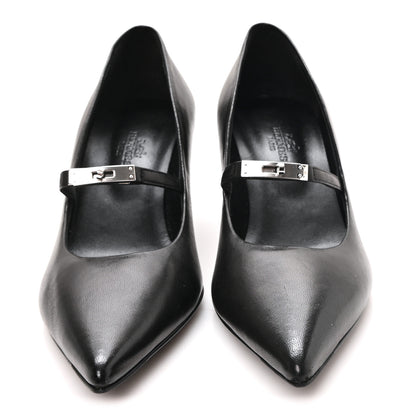 Hermes Nappa Majeste 60 Pumps 36 Black 3 of 10