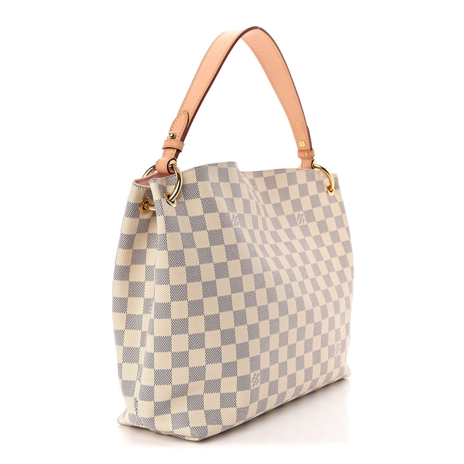 Louis Vuitton Damier Azur Graceful PM Rose Ballerine 3 of 10